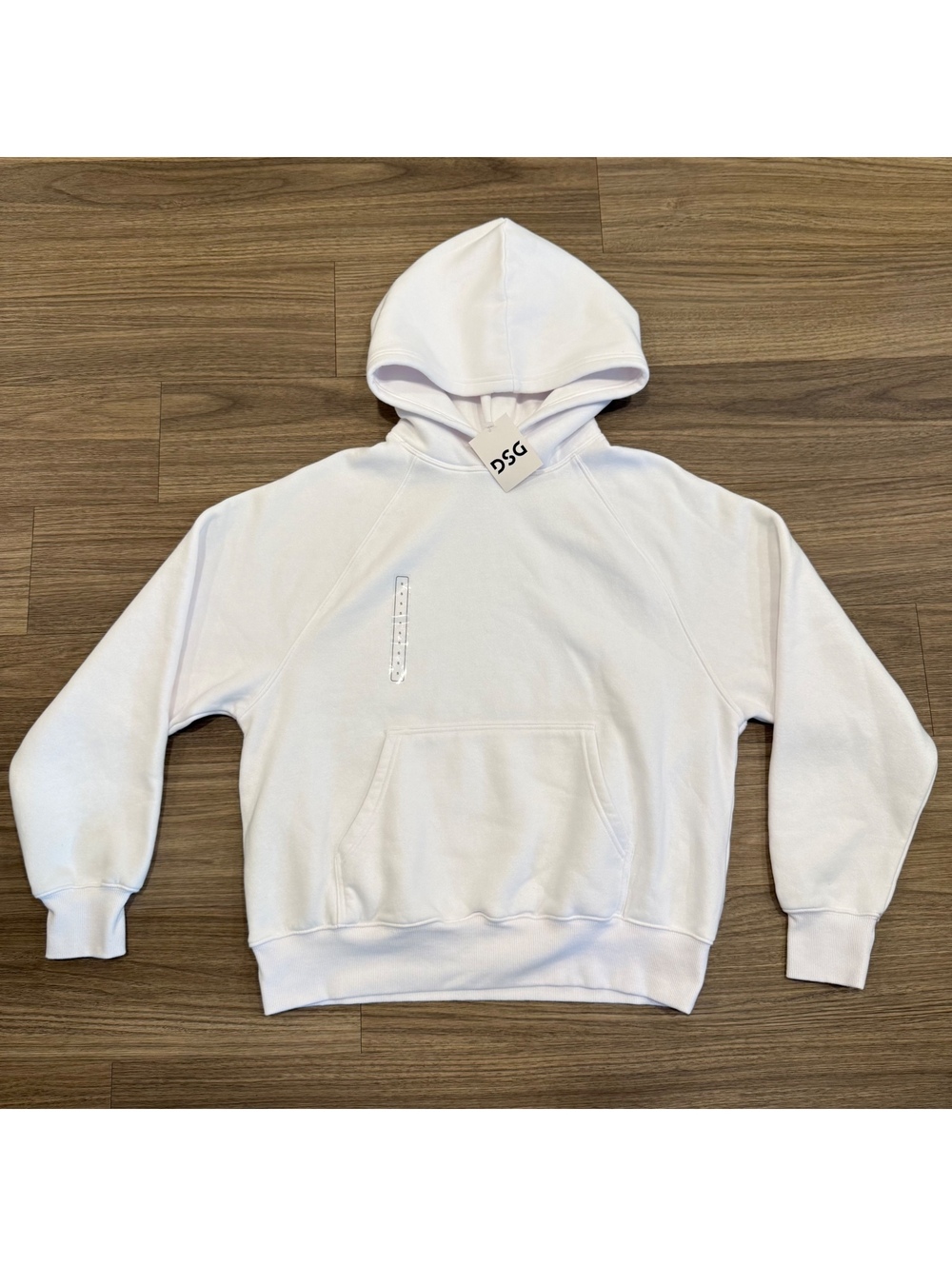 NWT Dick’s Sporting Goods Classic Fleece Hoodie Women’s Small White #4637
